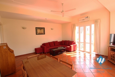 Spacious and bright apartment with swimming pool for rent in Tay Ho